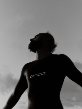 Swimming with Gerrit Knein for ORCA WETSUITS, Ruben Schmitz 